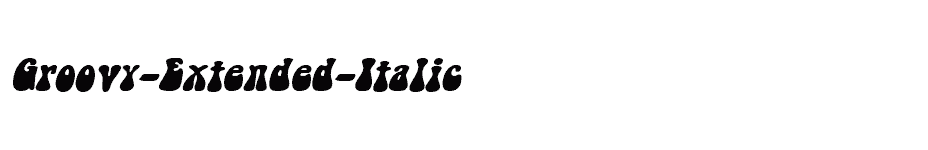 font Groovy-Extended-Italic download