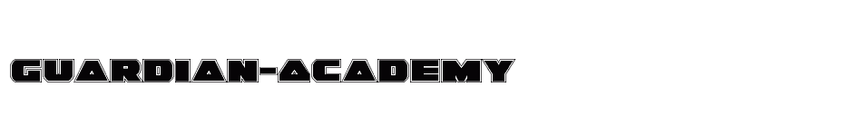 font Guardian-Academy download