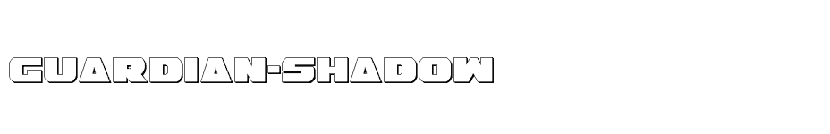 font Guardian-Shadow download
