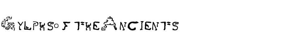 font Gylphs-of-the-Ancients download