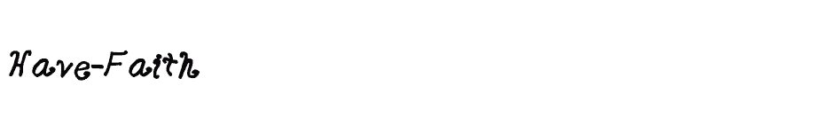 font Have-Faith download