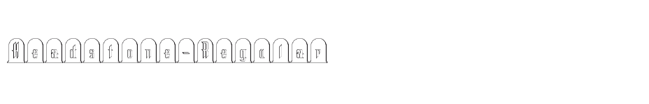 font Headstone-Regular download