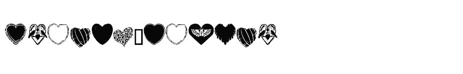 font Hearts-Galore download