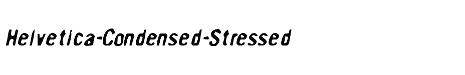 font Helvetica-Condensed-Stressed download