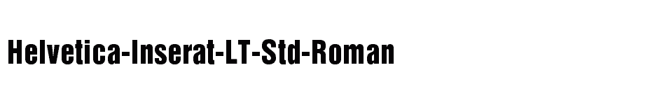 font Helvetica-Inserat-LT-Std-Roman download