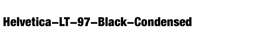 font Helvetica-LT-97-Black-Condensed download