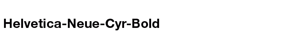 font Helvetica-Neue-Cyr-Bold download