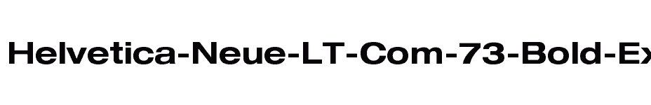 font Helvetica-Neue-LT-Com-73-Bold-Extended download