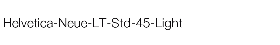 font Helvetica-Neue-LT-Std-45-Light download