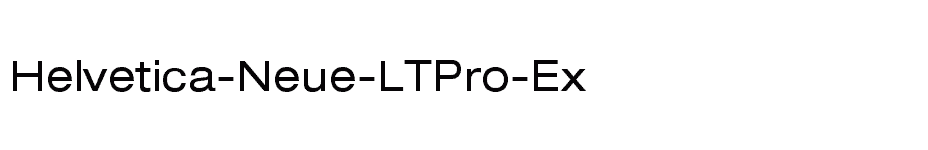 font Helvetica-Neue-LTPro-Ex download