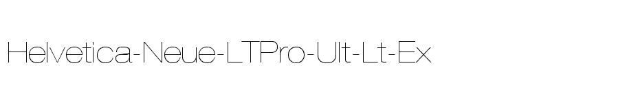 font Helvetica-Neue-LTPro-Ult-Lt-Ex download