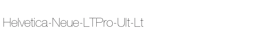 font Helvetica-Neue-LTPro-Ult-Lt download