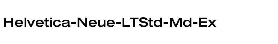 font Helvetica-Neue-LTStd-Md-Ex download