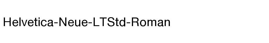 font Helvetica-Neue-LTStd-Roman download