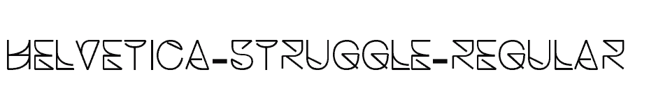 font Helvetica-Struggle-Regular download