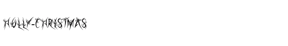font Holly-Christmas download