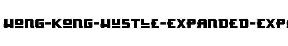 font Hong-Kong-Hustle-Expanded-Expanded download