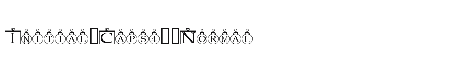 font Initial-Caps4--Normal download