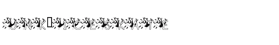 font JNK-ICESKATE download