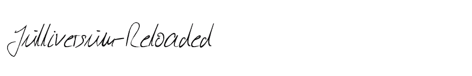 font Julliversum-Reloaded download