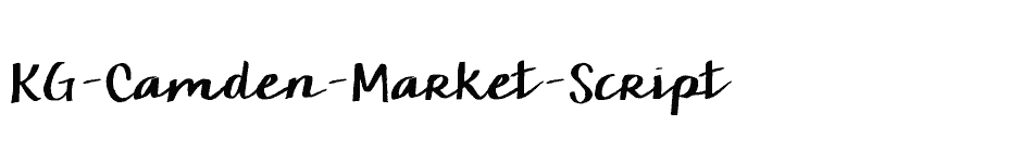 font KG-Camden-Market-Script download