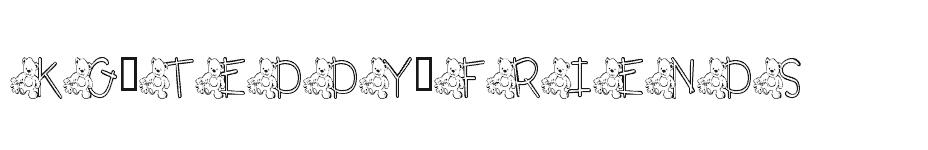 font KG-TEDDY-FRIENDS download