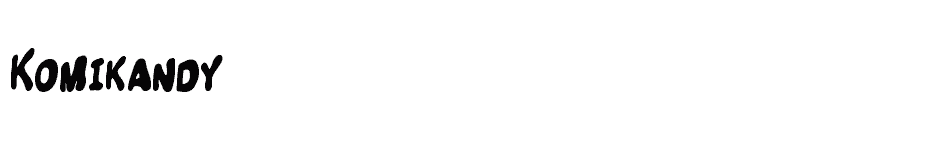 font Komikandy download