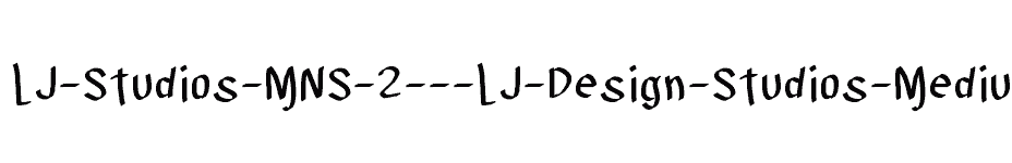 font LJ-Studios-MNS-2---LJ-Design-Studios-Medium download