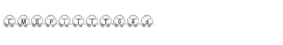 font LMS-Pill-Toad download