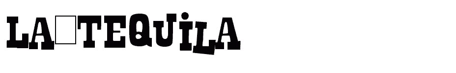 font La-Tequila download