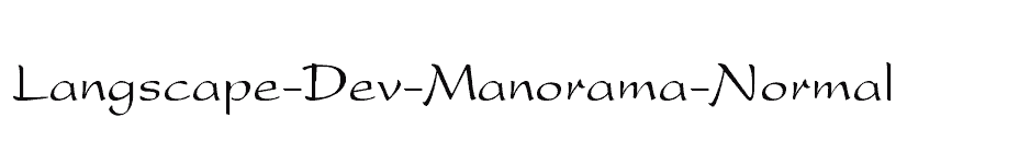 font Langscape-Dev-Manorama-Normal download