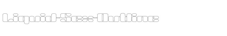 font Liquid-Sex-Outline download