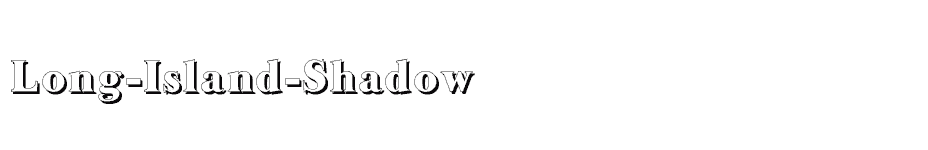 font Long-Island-Shadow download