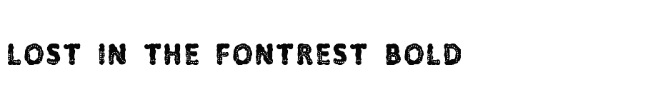 font Lost-in-the-fontrest-Bold download