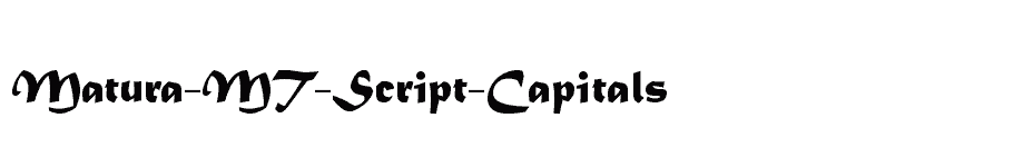 font Matura-MT-Script-Capitals download