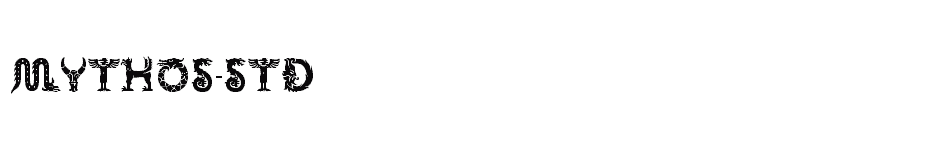 font Mythos-Std download