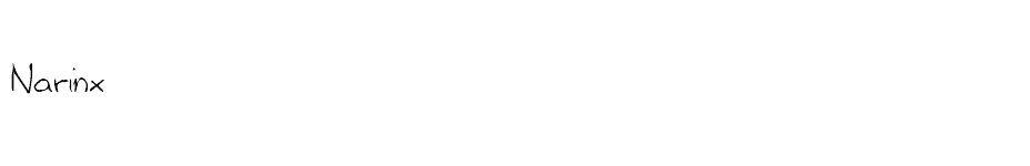 font Narinx download