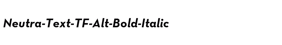 font Neutra-Text-TF-Alt-Bold-Italic download