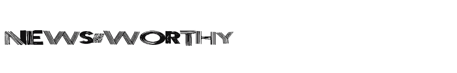 font News-Worthy download