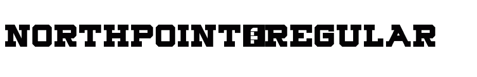 font Northpoint-Regular download