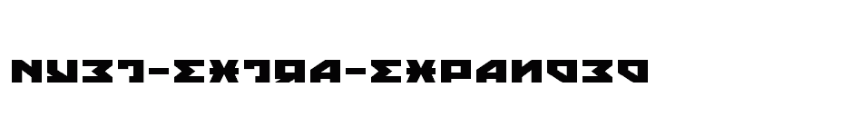font Nyet-Extra-Expanded download