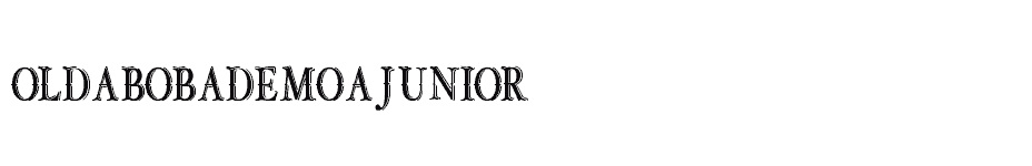 font OLD-BOB-DEMO-JUNIOR download