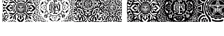 font Obey-Patterns-Caps download