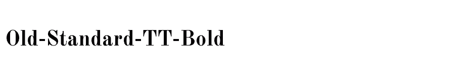 font Old-Standard-TT-Bold download