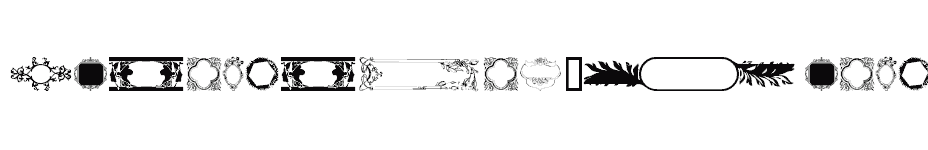 font Ornamental-Frames-I download