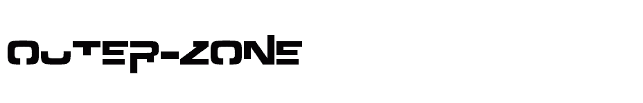 font Outer-zone download
