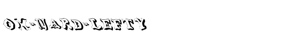 font Ox-Nard-Lefty download