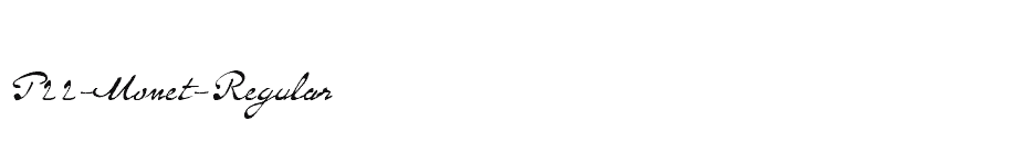 font P22-Monet-Regular download