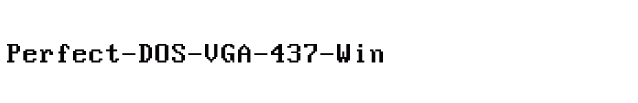 font Perfect-DOS-VGA-437-Win download