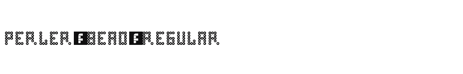 font Perler-Bead-Regular download